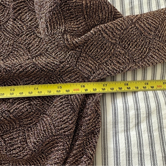 NWT Sezane Lauren dress black & metallic gold XS - Picture 10 of 12